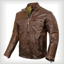 Leather jacket